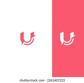 U Letter Logo Vector Template Abstract Monogram Symbol 
