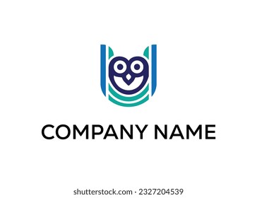U letter modern abstract logo and branding animal logo design . Perfect logo for business related to industry. creative style logo design vector.