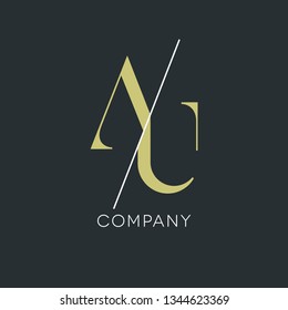 A U logo for company