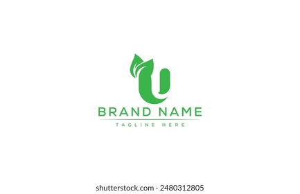 U logo Design Template Vector Graphic Branding Element
