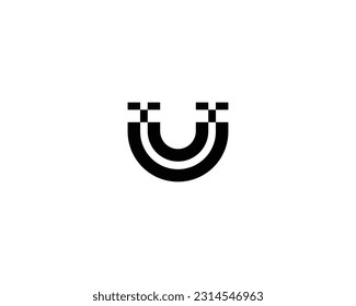 U logo design vector template