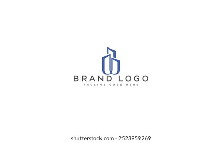 U logo design vector template design for brand