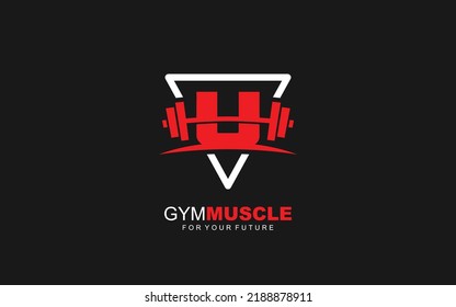 U logo gym vector for identity company. initial letter fitness template vector illustration for your brand.