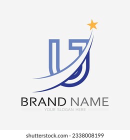 U logo and Initial letter U logo business and design icon vector