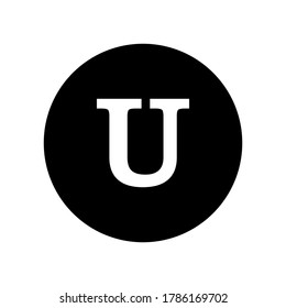 U LOGO VECTOR FOR COMPANY TECHNOLOGY, FINANCE, HOUSING, ETC THANKS