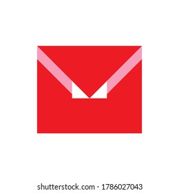 U  M Mail logo design vector