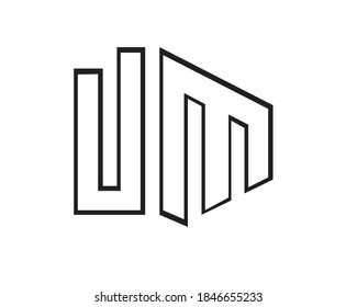 u m and n h logo designs and logos