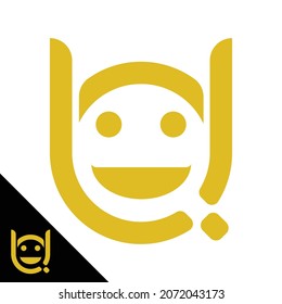 U- oder Q-Robot-Logo