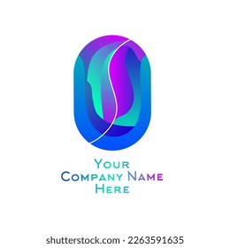 U empresa con logotipo redondeado, es editable.