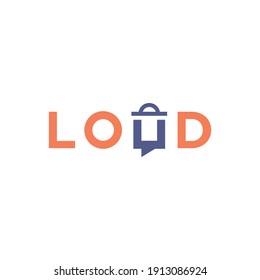 U talk logo design eps