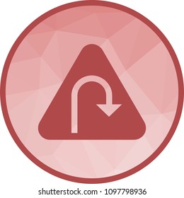 U - turn icon