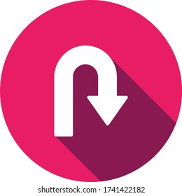 u Turn-Symbol, Vektorbild