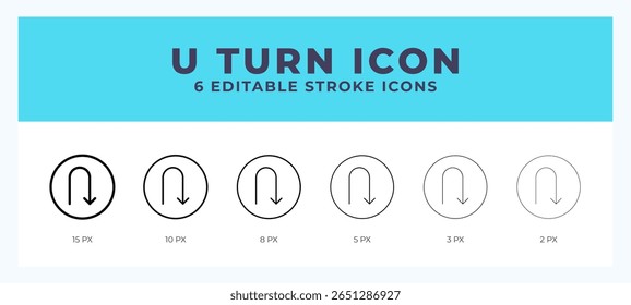 Vuelve las ilustraciones del icono de línea con trazos editables.