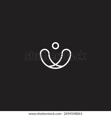 U2 logo technology vector illusion