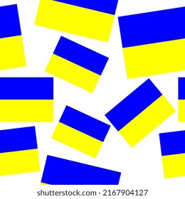 ua flag seamless pattern blue yellow