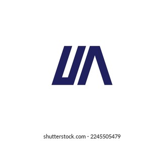 UA Logo design vector template