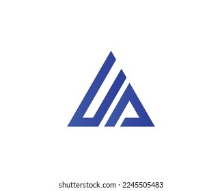 UA Logo design vector template