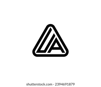 UA logo design vector template