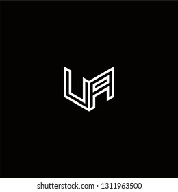UA Logo Letter initial Designs Templete