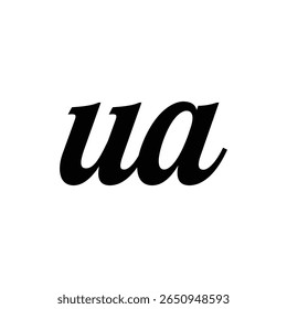 ua design de logotipo minimalista moderno intemporal que combina simplicidade e elegância, ideal para empresas que buscam uma identidade de marca limpa, profissional e duradoura em plataformas digitais e de impressão.