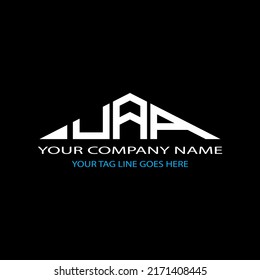 UAA letter logo creative design with vector graphic