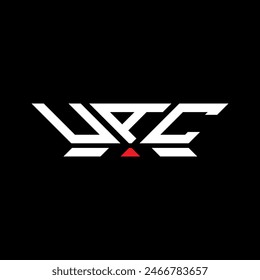 UAC letter logo vector design, UAC simple and modern logo. UAC luxurious alphabet design  
