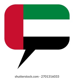 UAE flag Decoration element icon