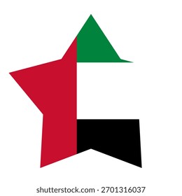 UAE flag Decoration element icon