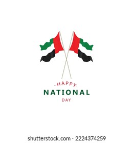 UAE national day post UAE flag in it