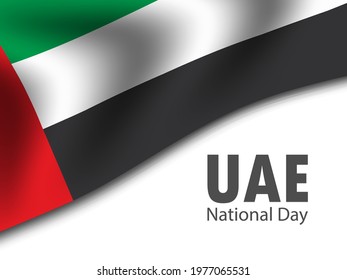 UAE National Day, Vector Illustration.