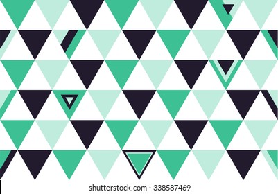UAE Top Colors Background Triangle Polygon 2015 Vector Illustration