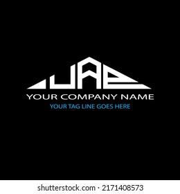 UAP letter logo creative design with vector graphic