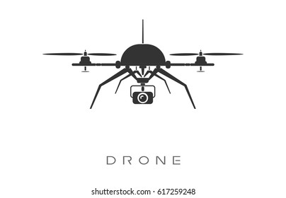 Uav  Drone Flying, Technology Service Icon