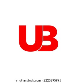 UB brand name initial letters icon.