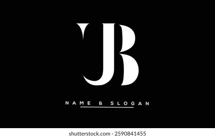 UB, BU Abstract Letters Logo Monogram