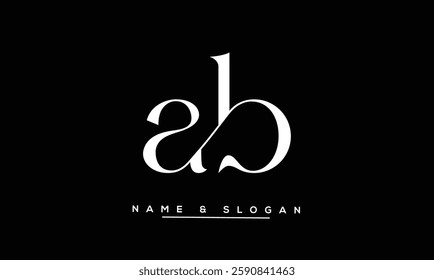 UB, BU Abstract Letters Logo Monogram