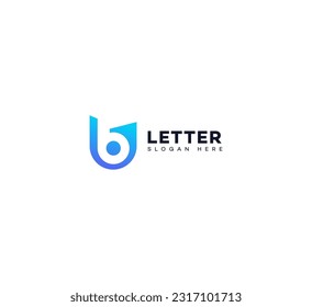 UB, BU letter modern branding logo