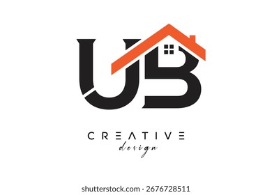 UB Creative Real Estate Architecture Monogram and Home Logo