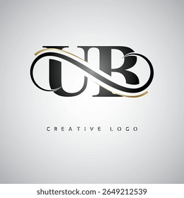 UB Infinity Monogram Logo – Elegant Modern Letter mark Design with Luxury Loop and Stylish Branding Symbol
