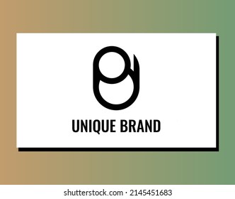 (UB) modern creative logo design template