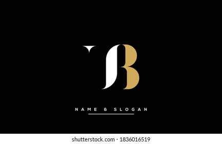 UB,BU ,U ,B  Abstract Letters Logo Monogram