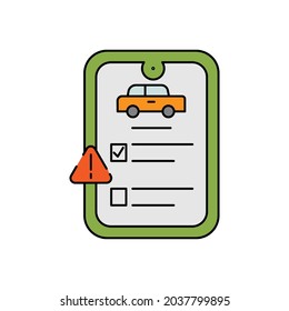 uber, taxi, mobile line icon colored. element of car repair illustration icons. Signs, symbols can be used for web, logo, mobile app, UI, UX