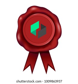 Ubiq Coin Cryptocurrency Wax Seal