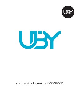 UBY Logo Letter Monogram Design