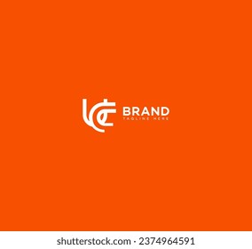 UC, CU letter branding logo