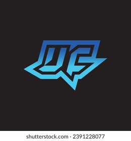 UC initiale Inspiration Logo-Design-Unterstützung und Ideen für Gaming-Clan