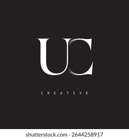 UC Monogram Logo Minimal Elegant Letter mark for Luxury, Fashion   Creative Brands	
