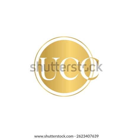 UCC logo. UCC letter. UCC letter logo design. Initials UCC logo design vector