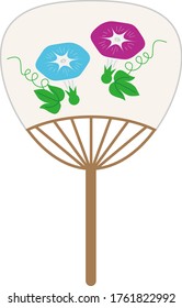 Uchiwa, a japanese ecology handy fan 