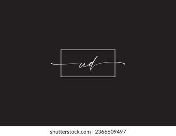 Logo-Design für die Erstschrift von UD-Handschriften und minimalistisches Logo